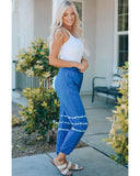 Azura Exchange High Waist Tie Dyed Jogger Pants - S