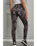 Azura Exchange Hollow Out Leopard Printed Skinny Leggings - 2XL