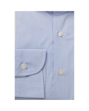 Bagutta Men's Light Blue Cotton Shirt - 2XL