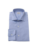 Bagutta Men's Light Blue Cotton Shirt - 2XL