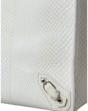 Balenciaga Women's Chic Python Leather Tote in White & Yellow - One Size