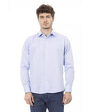 Baldinini Trend Men's Light Blue Cotton Shirt - M