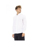Baldinini Trend Men's White Cotton Shirt - M
