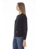 Baldinini Trend Women's Black Wool Sweater - 42 IT