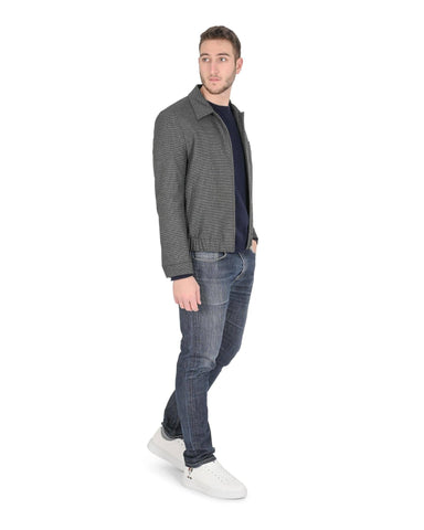 Hugo Boss Men's Polyester Blend Hugo Boss Jacket in Grey - 50 EU