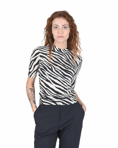 Hugo Boss Women's Multicolor Virgin Wool Sweater in Multicolor - M