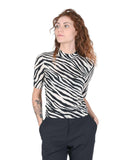 Hugo Boss Women's Multicolor Virgin Wool Sweater in Multicolor - M