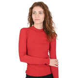 Hugo Boss Women's Red Viscose Blend Sweater in Red - S