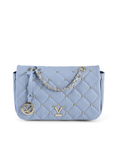 V Italia by Versace 1969 Quilted Leather Shoulder Bag - One Size