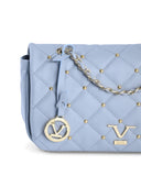 V Italia by Versace 1969 Quilted Leather Shoulder Bag - One Size