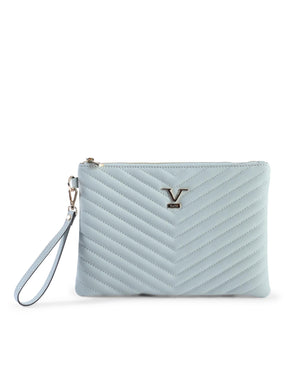 V Italia by VERSACE 1969 ABBIGLIAMENTO SPORTIVO SRL VItalia Clutch Light Blue - One Size