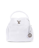 V Italia by Versace 1969 White Leather Handbag - One Size