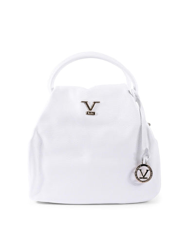 V Italia by Versace 1969 White Leather Handbag - One Size