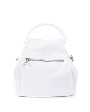 V Italia by Versace 1969 White Leather Handbag - One Size