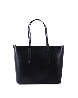 V Italia by VERSACE 1969 ABBIGLIAMENTO SPORTIVO SRL VItalia Leather Tote Handbag - One Size