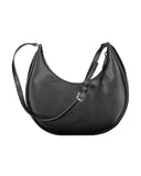 Calvin Klein Women's Elegant Black Recycled Shoulder Bag - One Size