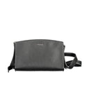 Calvin Klein Women's Elegant Black Shoulder Bag with Logo Detailing - One Size