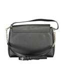 Calvin Klein Women's Elegant Black Shoulder Handbag - One Size