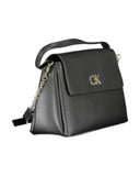 Calvin Klein Women's Elegant Black Shoulder Handbag - One Size