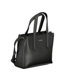 Calvin Klein Women's Black Polyester Handbag - One Size