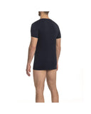 Cavalli Class Men's Blue Cotton T-Shirt - 2XL