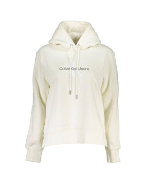 Calvin Klein Women's White Cotton Sweater - M