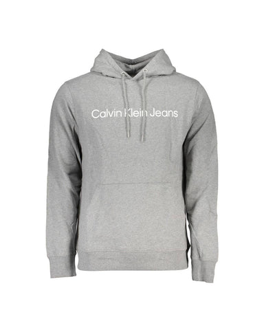 Calvin Klein Men's Gray Cotton Sweater - M