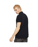 Diesel Men's Black Cotton Polo Shirt - L
