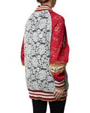 Dolce & Gabbana Women's Multicolor Floral Lace Cardigan Sweater - 40 IT