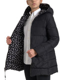 Dolce & Gabbana Women's Elegant Full Zip Black Hooded Jacket - 40 IT