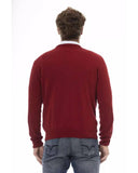 Sergio Tacchini Men's Red Wool Sweater - M