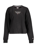 Tommy Hilfiger Women's Black Cotton Sweater - L