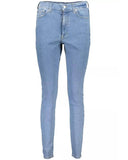 Tommy Hilfiger Women's Light Blue Cotton Jeans & Pant - W27/L30 US