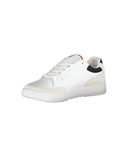 Tommy Hilfiger Men's White Polyester Sneaker - 45 EU
