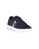 Tommy Hilfiger Men's Blue Polyester Sneaker - 43 EU