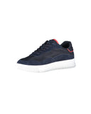 Tommy Hilfiger Men's Blue Polyester Sneaker - 43 EU