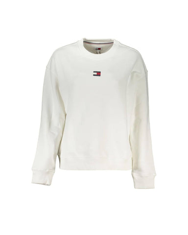 Tommy Hilfiger Women's White Cotton Sweater - XL
