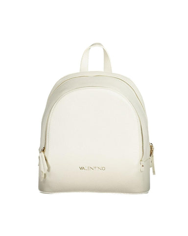 Valentino Bags Women's White Polyethylene Backpack - One Size