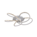 Irie Dimmable 5 Lights LED Ceiling Light - White