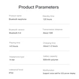 5D Stereo T & G Tg905 Tws Bluetooth Earphones With Led Display & Charging Box