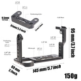 Sony Fx30 / Fx3 Camera Protection Cage Stabilizer Rig - Rabbit Cage