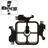 Triple Hot Shoe Mount Adapter For Flash And Light Stands