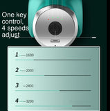 Electric Shock Muscle Massage Gun - Foldable Black Pocket