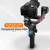 Tempe Glass Film For Dji Rs 4 / Rs 4 Pro / Rs 3 / Rs 3 Pro - 2 Pack