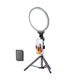 Full-Screen Selfie Ring Light Tripod Set For Live Stream - 210Cm Height