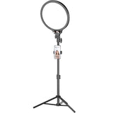Full-Screen Selfie Ring Light Tripod Set For Live Stream - 210Cm Height