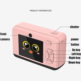 Mini Slr Camera For Kids With Dual-Lens And Auto Focus