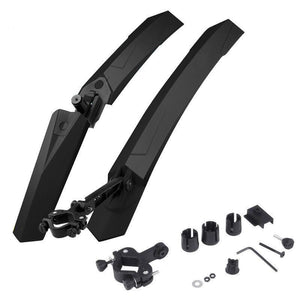 Quick Release Bike Mudguards Ordinary Style Black
