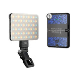 Rechargeable Clip Fill Light - 60 Leds 3 Light Modes Front & Back Clip A Type Blue