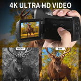 Digital Hunting Safety Camera With Handle And Hd Monitoring